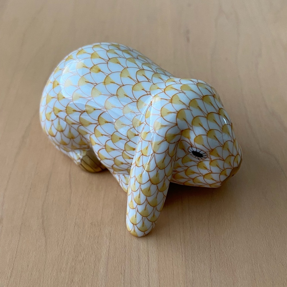Herend Porcelain Rabbit/ Bunny